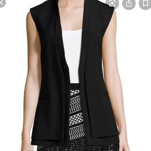 BCBG Maxaria Black Vest (L)